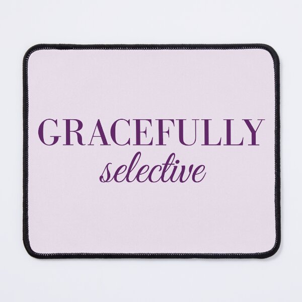 Item preview, Gracefully Selective | Deep Purple Serif & Cursive Script Typography designed and sold by Sparkle First Co..