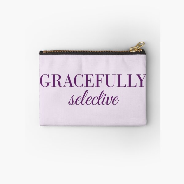 Item preview, Gracefully Selective | Deep Purple Serif & Cursive Script Typography designed and sold by Sparkle First Co..