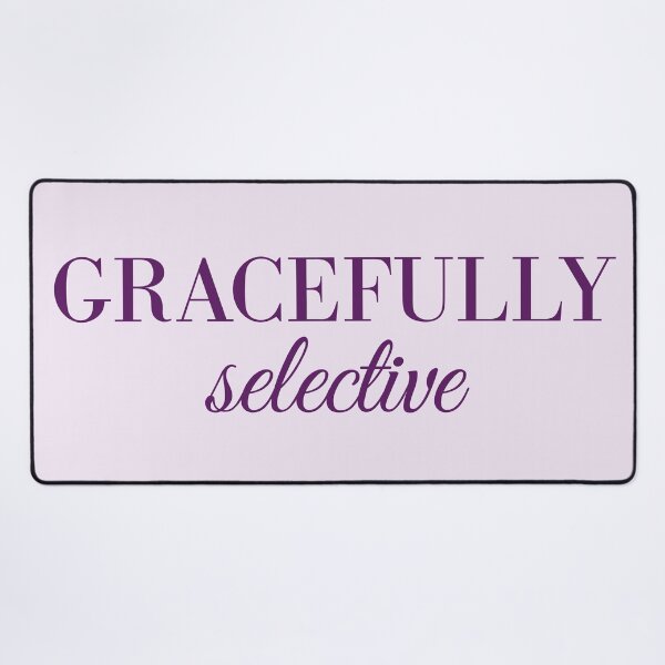 Item preview, Gracefully Selective | Deep Purple Serif & Cursive Script Typography designed and sold by Sparkle First Co..