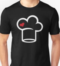 Chefs hat heart Unisex T-Shirt