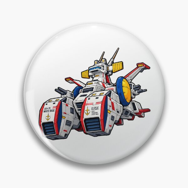 Item preview, White Base SCV-70 – Chibi Anime Space Battleship trojan house designed and sold by Leeded.