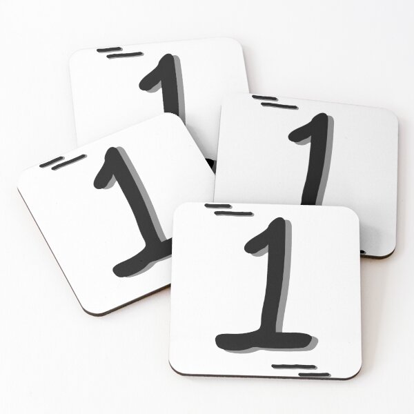 Item preview, Number 1 - Bold Artistic Numeral Design designed and sold by Dyche Studio.