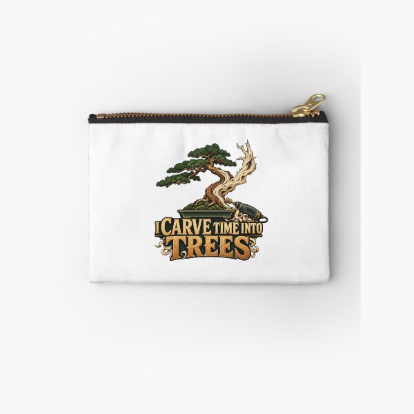 Item preview, I Carve Time Into Trees – Bonsai Deadwood Carver Gift designed and sold by UrbanCanvvas.