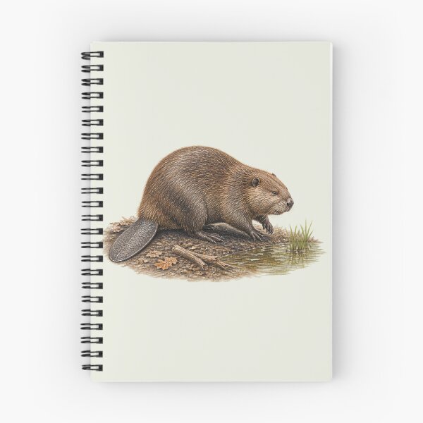 Item preview, American Beaver Vintage Naturalist Study designed and sold by BloomStudio1.