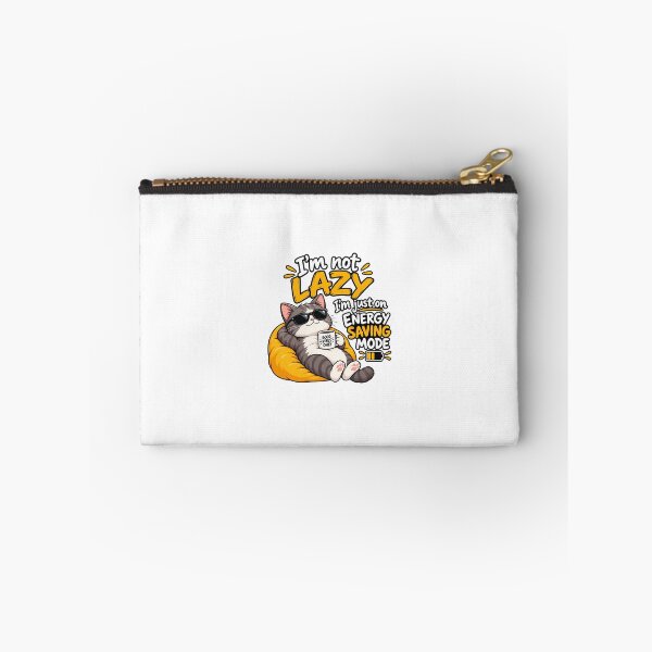 Item preview, I'm Not Lazy, I'm Just on Energy Saving Mode – Funny Cat Humor designed and sold by ARinternational.