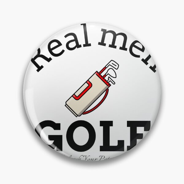 Item preview, Real Men Golf – Funny Golfer Design designed and sold by enrique1960.
