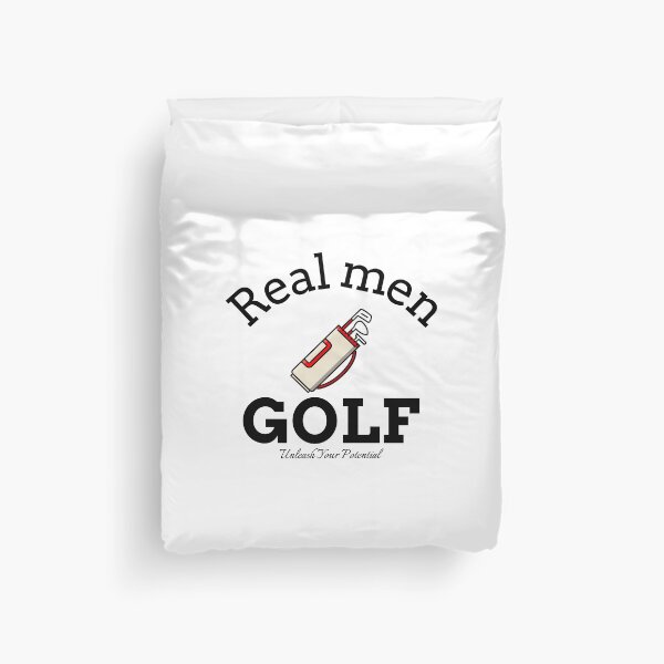 Item preview, Real Men Golf – Funny Golfer Design designed and sold by enrique1960.