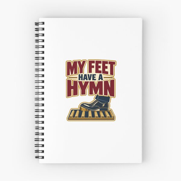 Item preview, My Feet Have a Hymn – Funny Pipe Organist Gift designed and sold by UrbanCanvvas.
