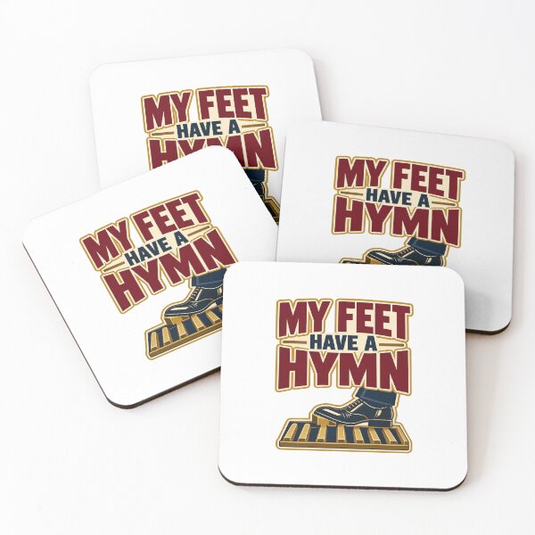 Item preview, My Feet Have a Hymn – Funny Pipe Organist Gift designed and sold by UrbanCanvvas.