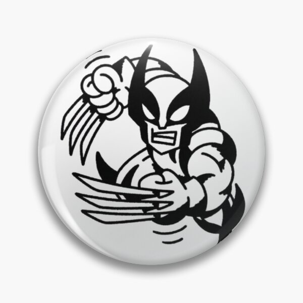 Item preview, Tribal Strength and Dynamic Motion – Wolverine Line Art designed and sold by WATEKE.