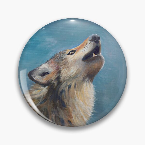 Item preview, Wolf portrait, Unbroken designed and sold by Laura Terese Art.