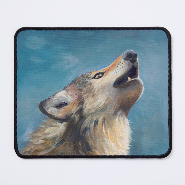 Item preview, Wolf portrait, Unbroken designed and sold by Laura Terese Art.