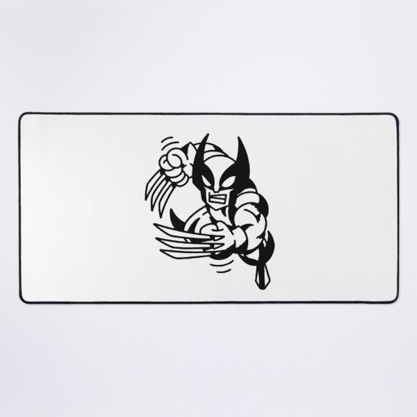 Item preview, Tribal Strength and Dynamic Motion – Wolverine Line Art designed and sold by WATEKE.