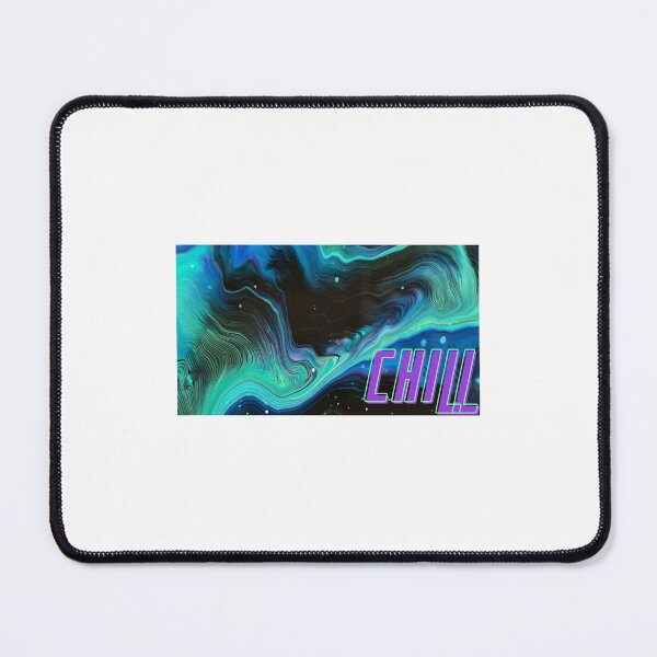 Item preview, Chill Neon Cyberpunk Abstract Fluid Liquid Marble Typography designed and sold by ZestlyStore94.
