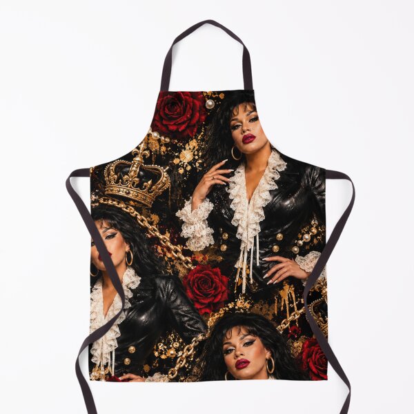 Item preview, Gothic Queen and Velvet Roses Mixed Media Art designed and sold by THE SPLATTERED HAUS BY SAGE BANKS.