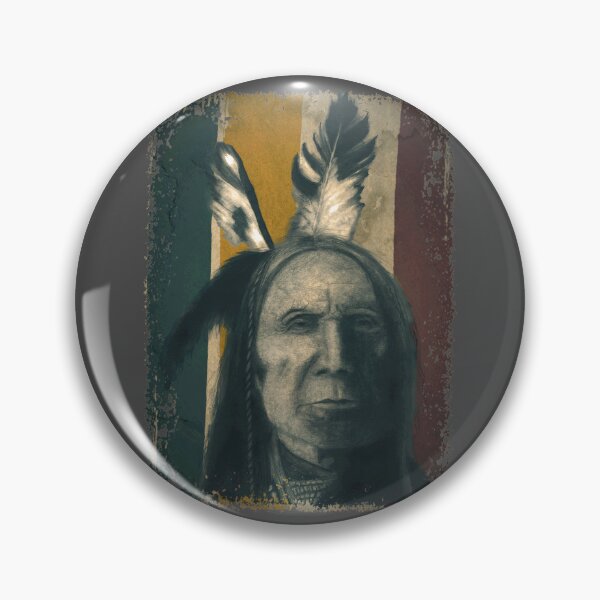 Item preview, INDIGENOUS SPIRIT - Vintage Indigenous Portrait designed and sold by RonnyMilleo.