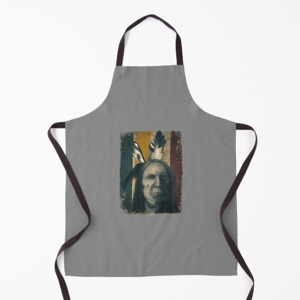 Item preview, INDIGENOUS SPIRIT - Vintage Indigenous Portrait designed and sold by RonnyMilleo.