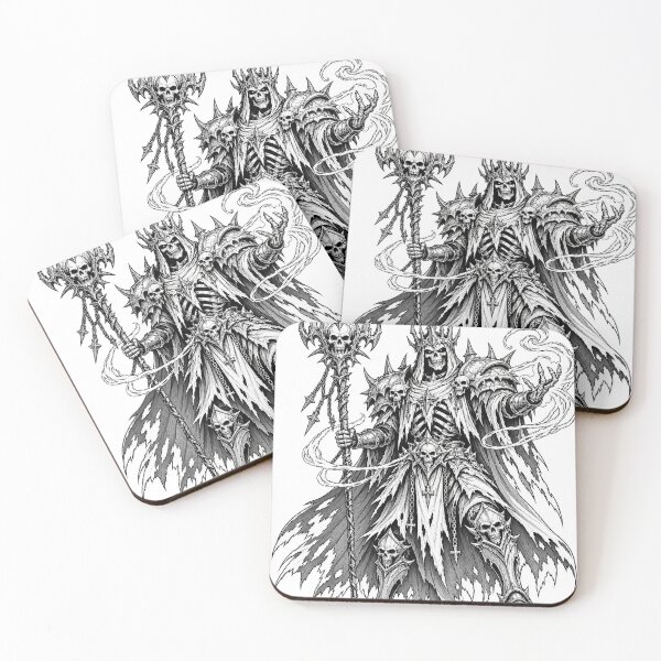 Item preview, Lich King Dark Fantasy Illustration designed and sold by Daagath.