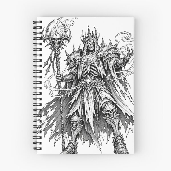 Item preview, Lich King Dark Fantasy Illustration designed and sold by Daagath.