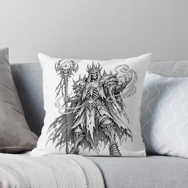 Item preview, Lich King Dark Fantasy Illustration designed and sold by Daagath.