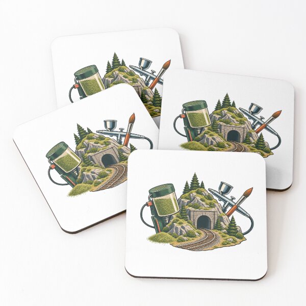 Item preview, Model Railroad Scenery Maker Gift – Tunnel and Terrain Tools designed and sold by UrbanCanvvas.