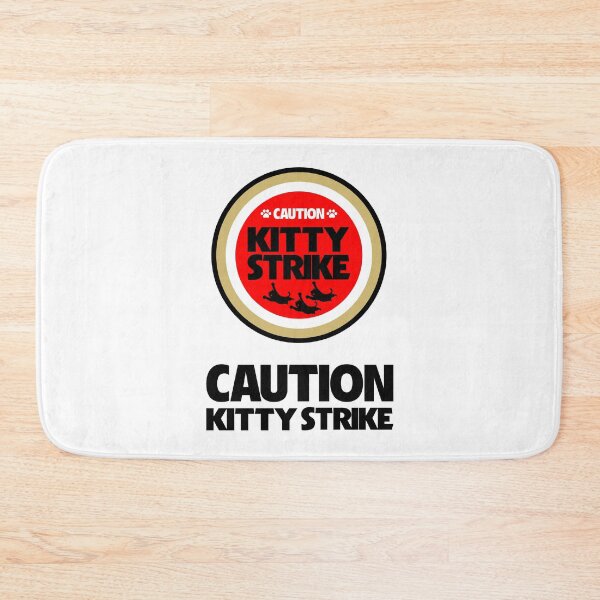 Item preview, Caution! Kitty Strike Parody Art designed and sold by San Studios Co..