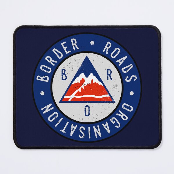 Item preview, Border Roads Organisation - BRO Logo designed and sold by TigerTom Design.