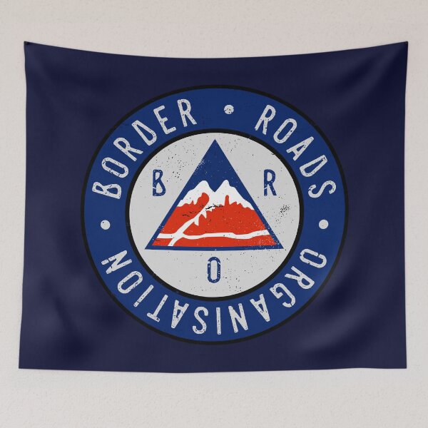 Item preview, Border Roads Organisation - BRO Logo designed and sold by TigerTom Design.
