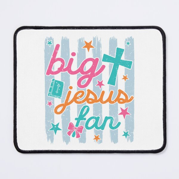 Item preview, Big Jesus Fan Christian Faith designed and sold by StormbornAther.