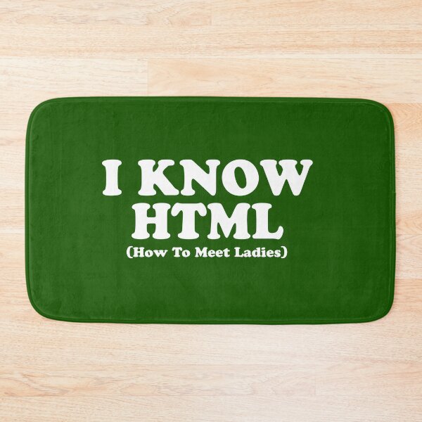 Item preview, I Know HTML - T-Shirt designed and sold by GeeklyShirts.