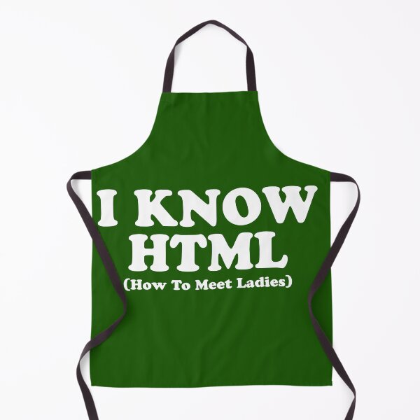 Item preview, I Know HTML - T-Shirt designed and sold by GeeklyShirts.