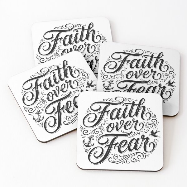 Item preview, Faith over Fear 2 designed and sold by blessitshop.