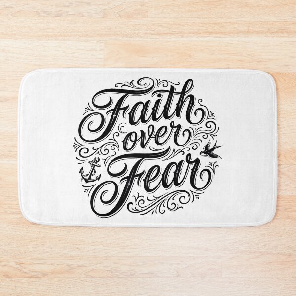 Item preview, Faith over Fear 2 designed and sold by blessitshop.