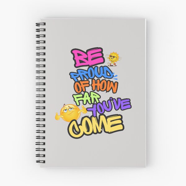 Item preview, Be Proud of How Far You've Come – Inspirational Self Growth & Self Love Quote designed and sold by Soft Strength Studio.