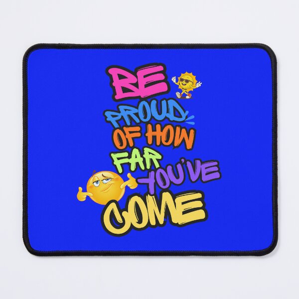 Item preview, Be Proud of How Far You've Come – Inspirational Self Growth & Self Love Quote designed and sold by Soft Strength Studio.