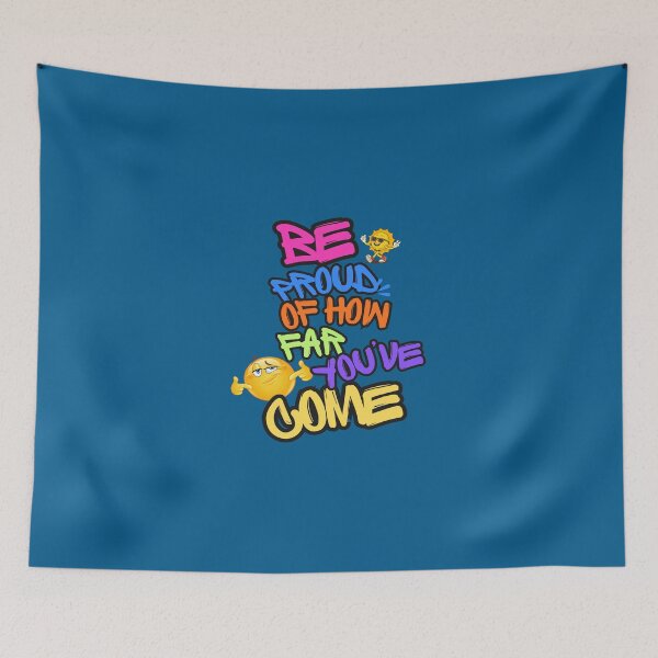 Item preview, Be Proud of How Far You've Come – Inspirational Self Growth & Self Love Quote designed and sold by Soft Strength Studio.