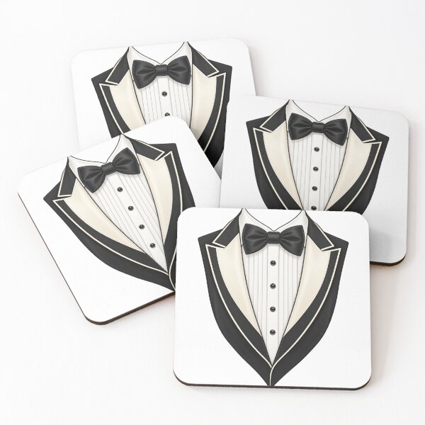 Item preview, Funny Tuxedo Costume Classic Black White Formal Suit designed and sold by OUICHA.