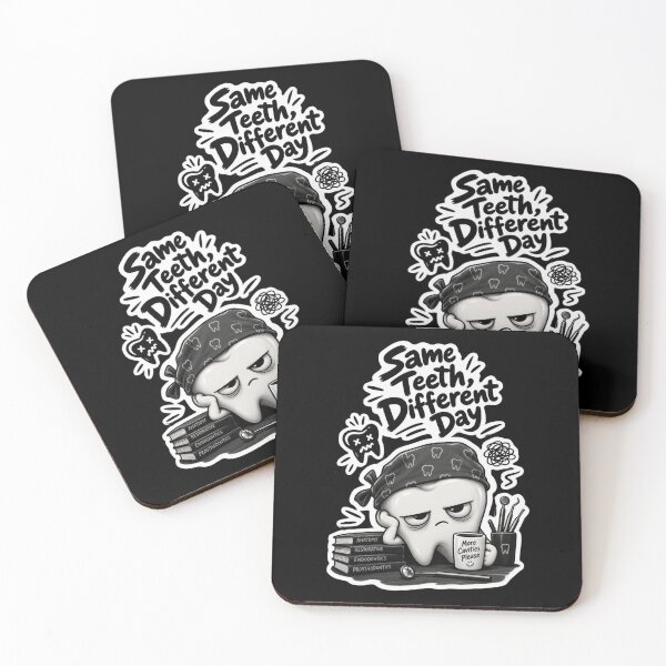 Item preview, Same Teeth, Different Day – Dental Student Humor designed and sold by InspiredBrush20.
