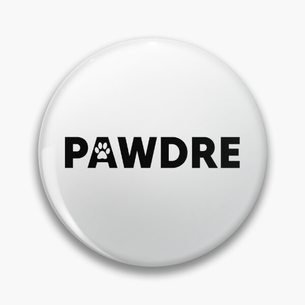 Item preview, PAWDRE Paw Print Word Art designed and sold by OlyvieArt.