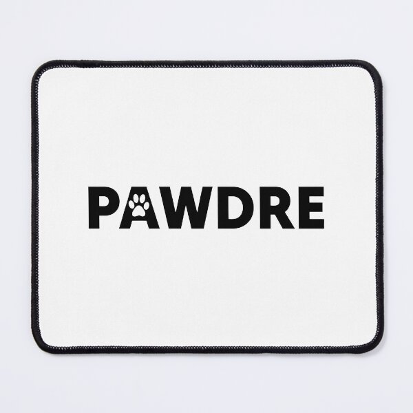 Item preview, PAWDRE Paw Print Word Art designed and sold by OlyvieArt.