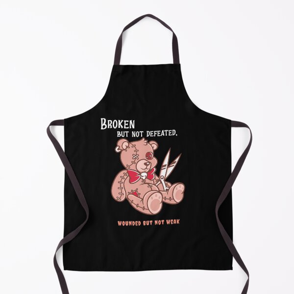 Item preview, Wounded But Not Weak Broken But Not Defeated -Teddy Bear designed and sold by chatzous.