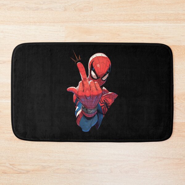 Item preview, Red Superhero Middle Finger Gesture - Edgy Comic Art designed and sold by Jacob Zubek.