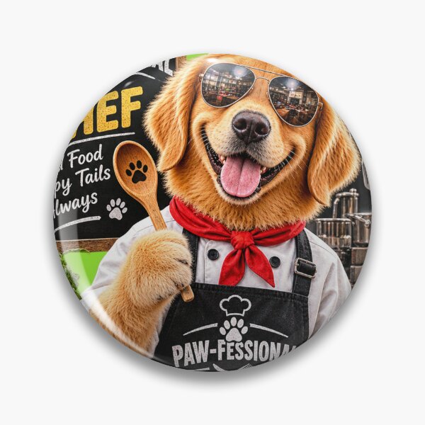 Item preview, Funny Dog Chef – PAW-FESSIONAL Cooking & Food Lover Gift designed and sold by TeeVibeHaus.