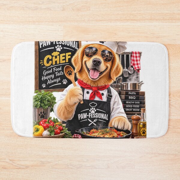 Item preview, Funny Dog Chef – PAW-FESSIONAL Cooking & Food Lover Gift designed and sold by TeeVibeHaus.