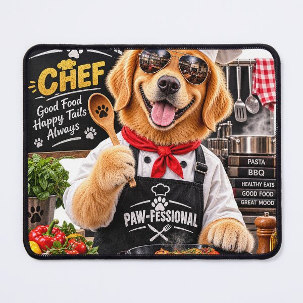Item preview, Funny Dog Chef – PAW-FESSIONAL Cooking & Food Lover Gift designed and sold by TeeVibeHaus.