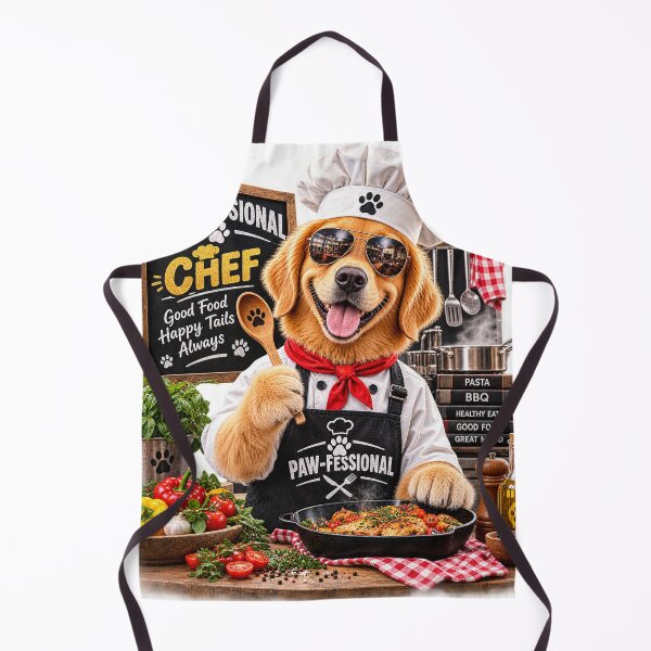 Item preview, Funny Dog Chef – PAW-FESSIONAL Cooking & Food Lover Gift designed and sold by TeeVibeHaus.