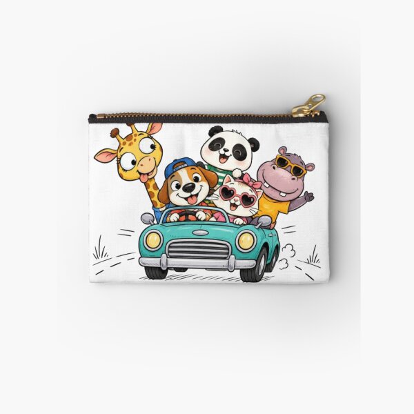 Item preview, Cartoon Animals on a Road Trip Adventure designed and sold by Snurly.
