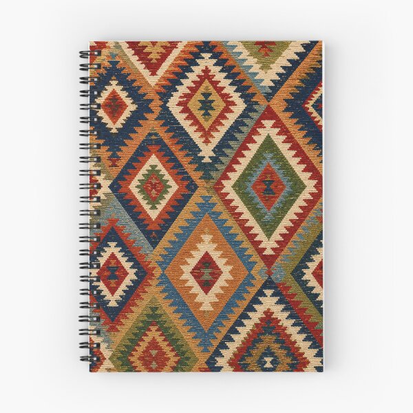 Item preview, Vintage Tribal Kilim Pattern – Colorful Geometric Boho Textile Design designed and sold by CreativeCharmCo.