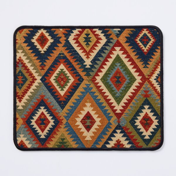 Item preview, Vintage Tribal Kilim Pattern – Colorful Geometric Boho Textile Design designed and sold by CreativeCharmCo.