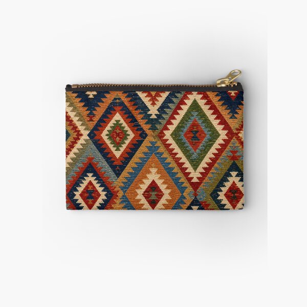 Item preview, Vintage Tribal Kilim Pattern – Colorful Geometric Boho Textile Design designed and sold by CreativeCharmCo.